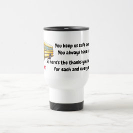 Caneca de viagem do driver de barramento