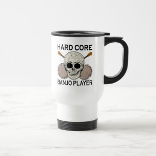 Caneca de viagem do Duro Core Banjo Player