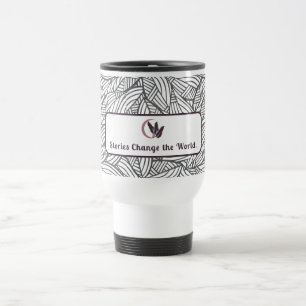 Caneca de viagem do escritor