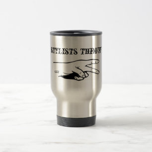 caneca de viagem do estilista