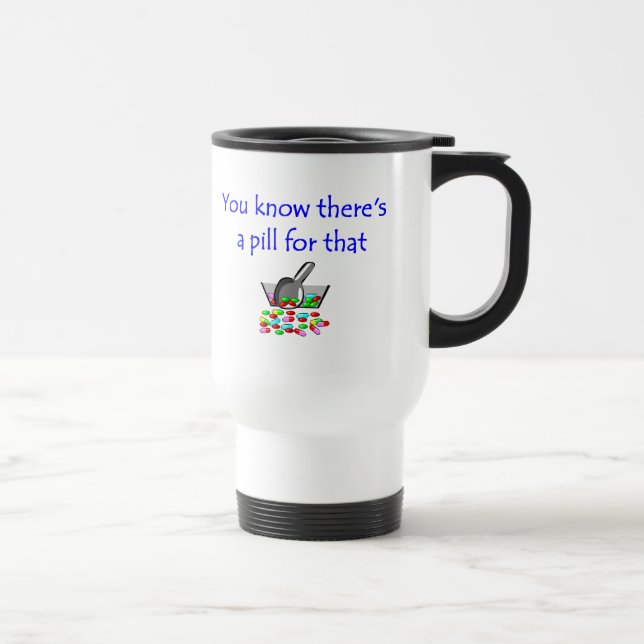 Caneca de viagem do farmacêutico (Direita)