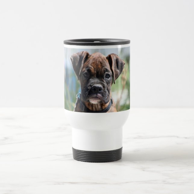 Caneca de viagem do filhote de cachorro do (Centro)