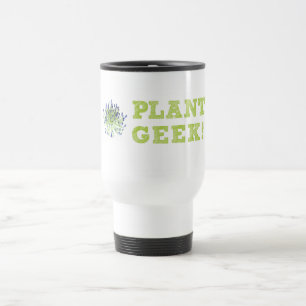 Caneca de viagem do geek da planta