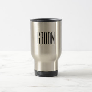 Caneca de viagem do Groom