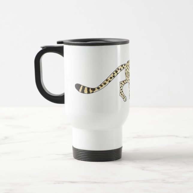 Caneca de viagem do guepardo do Rock'n'roll (Esquerda)