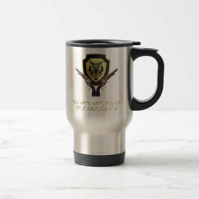 Caneca de viagem do Gunslinger de Kingsman (Direita)