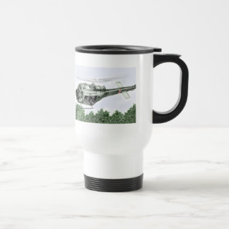 Caneca de viagem do helicóptero sanitário do