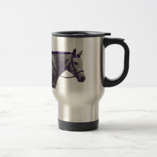 Caneca de viagem do Horse Show - Inglês