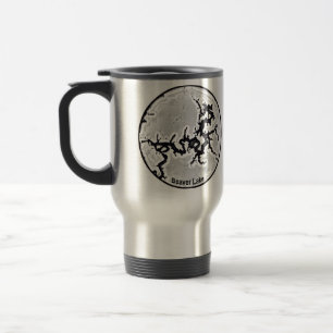 Caneca de viagem do lago beaver