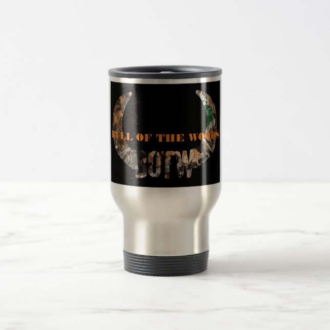 CANECA DE VIAGEM DO LOGOTIPO DE BOTW CAMO (Centro)