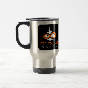 Caneca de viagem do logotipo de Infinaut