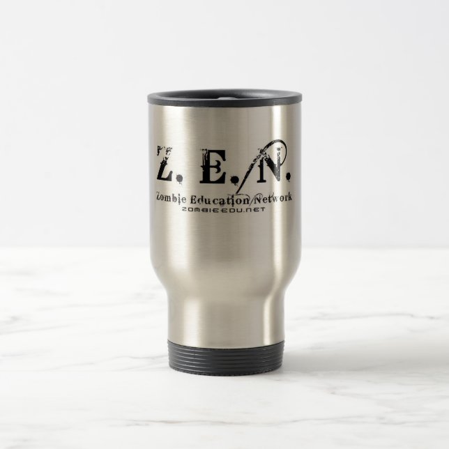 caneca de viagem do logotipo do zen (Centro)
