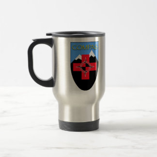 Caneca de viagem do metal de COMPAS