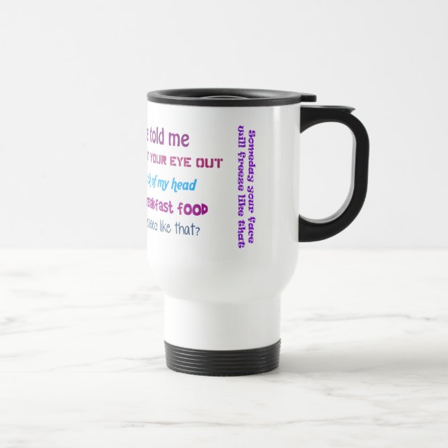 Caneca de viagem do Momism (Direita)