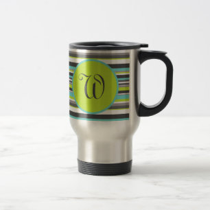 Caneca de viagem do monograma