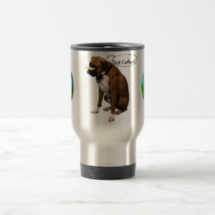 caneca de viagem do osso do cão n da paz