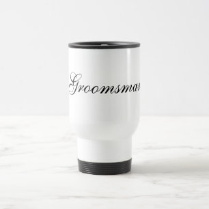 Caneca de viagem do padrinho de casamento