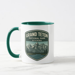 Caneca de viagem do Parque Nacional Grand Teton
