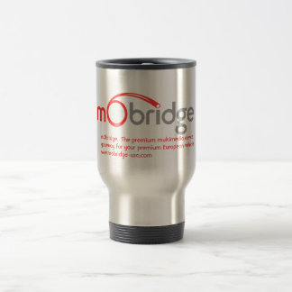 caneca de viagem do promocional do mObridge