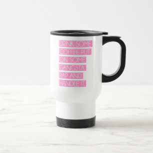 Caneca de viagem do rap de Gangsta