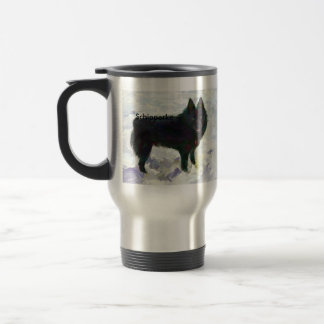 Caneca de viagem do Schipperke