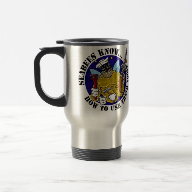 Caneca de viagem do SeaBee (Esquerda)