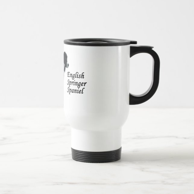 Caneca de viagem do Spaniel de Springer inglês (Direita)