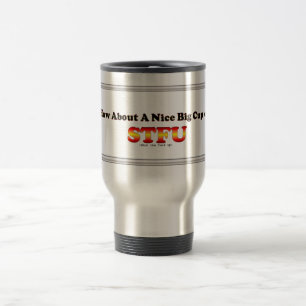 caneca de viagem do stfu
