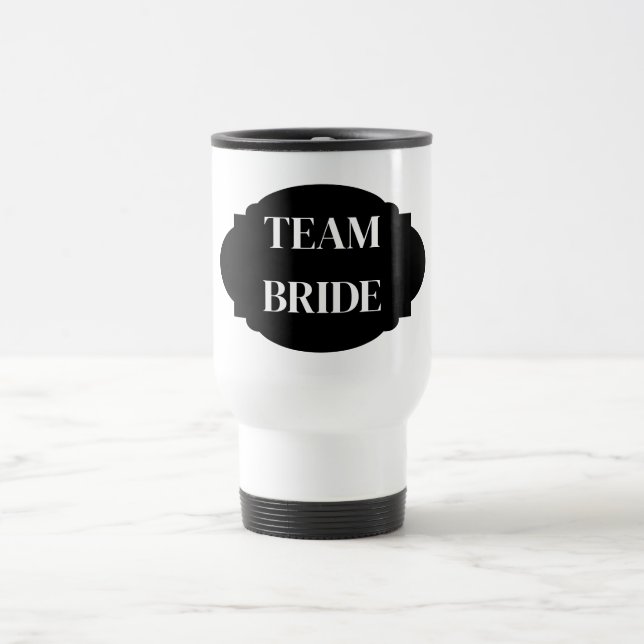 Caneca de viagem do Team Bride (Centro)