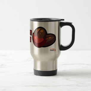 Caneca de viagem do tempo do café