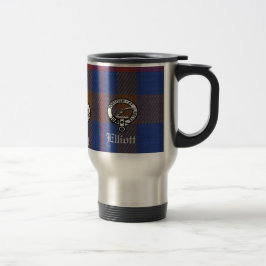 CANECA DE VIAGEM DO THERMAL DO TARTAN DO CLÃ DE