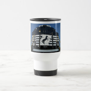 Caneca de viagem do trem