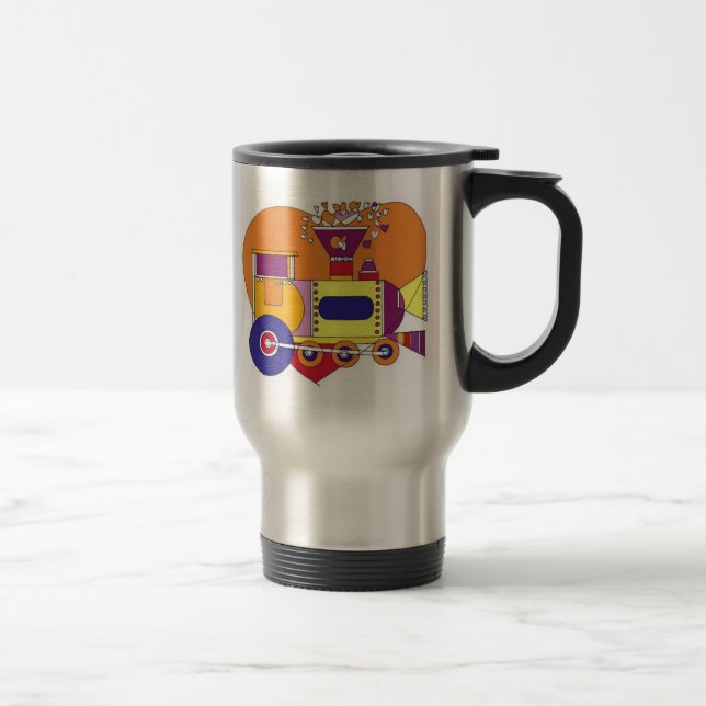 CANECA DE VIAGEM DO TREM DE CHO CHOO (Direita)