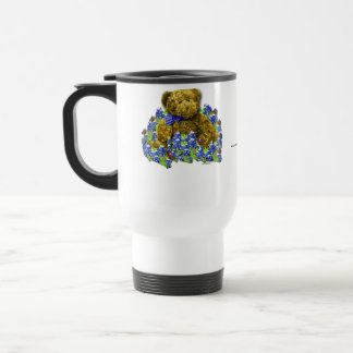 Caneca de viagem do urso do Bluebonnet