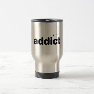 caneca de viagem do viciado do iRovr