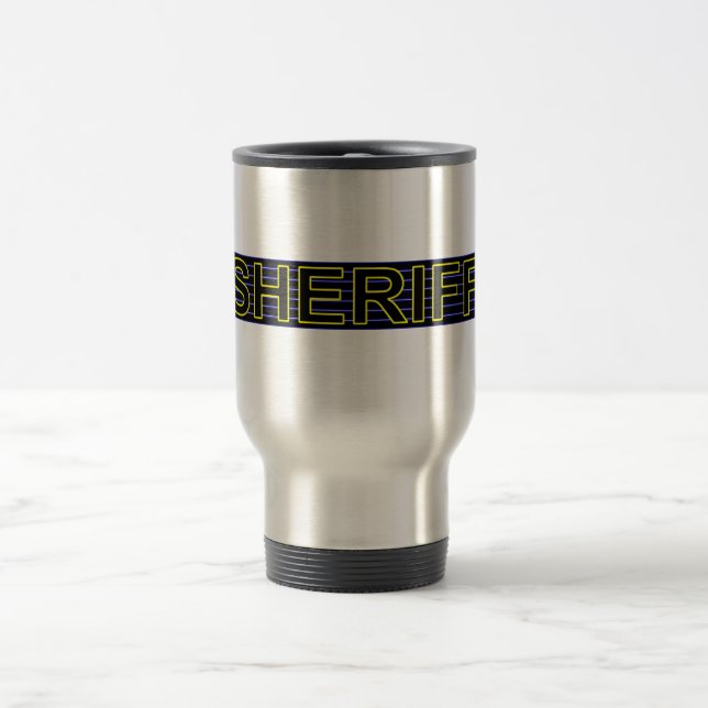 Caneca de viagem do xerife (Centro)