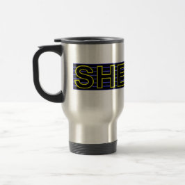 Caneca de viagem do XERIFE 3
