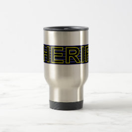 Caneca de viagem do XERIFE 3