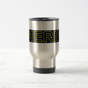 Caneca de viagem do XERIFE 3
