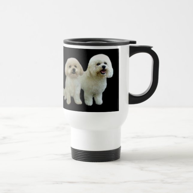 Caneca de viagem dos amigos de Bichon (Direita)