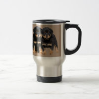 Caneca de viagem dos amigos de Rottweiler