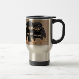Caneca de viagem dos amigos de Rottweiler