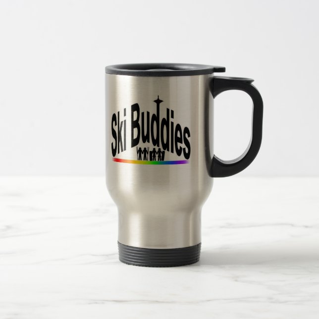 Caneca de viagem dos amigos do esqui (Direita)