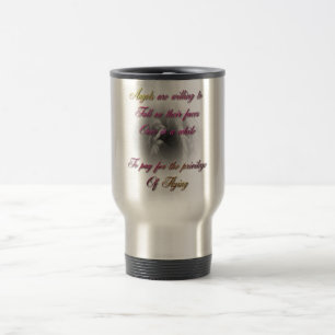Caneca de viagem dos anjos