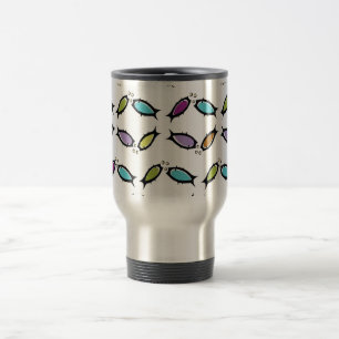 Caneca de viagem dos peixes