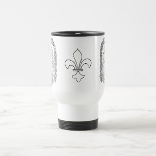 Caneca de viagem dos Símbolos Cristãos
