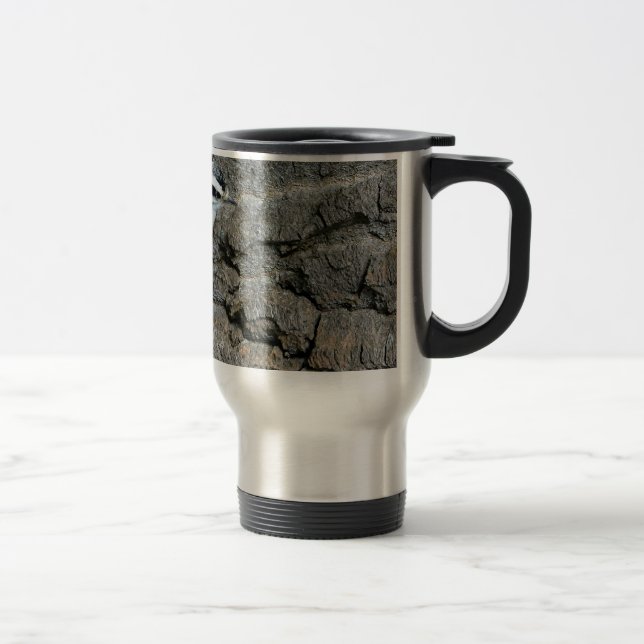 Caneca de viagem Downy Woodpecker Stainless Steel  (Direita)