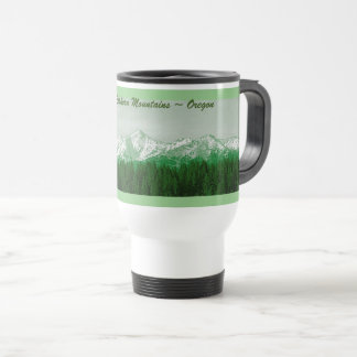 Caneca de viagem Elkhorn Verde do Oregon