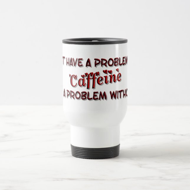 Caneca de viagem engraçada do café (Centro)