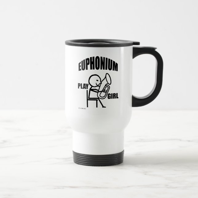 Caneca de viagem Euphonium Play Girl (Direita)